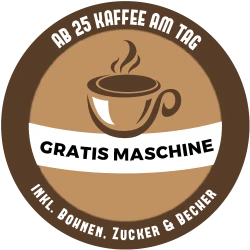 Gratis Kaffeemaschine am 25 Kaffee am Tag